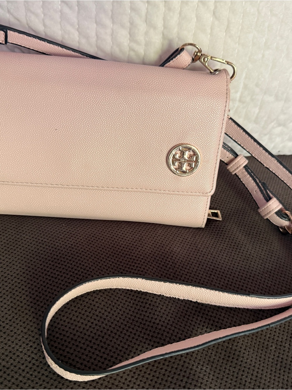 Tory Burch Pink Crossbody Purse - Picture 2 of 13